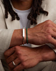 Green Carabiner Bracelet