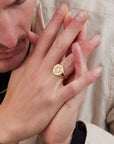 14k Star of David Ring