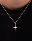14k Cross Pendant