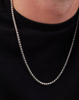 Diamond Cut Rounded Box Chain