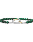 Green Carabiner Bracelet