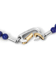 Blue Carabiner Bracelet